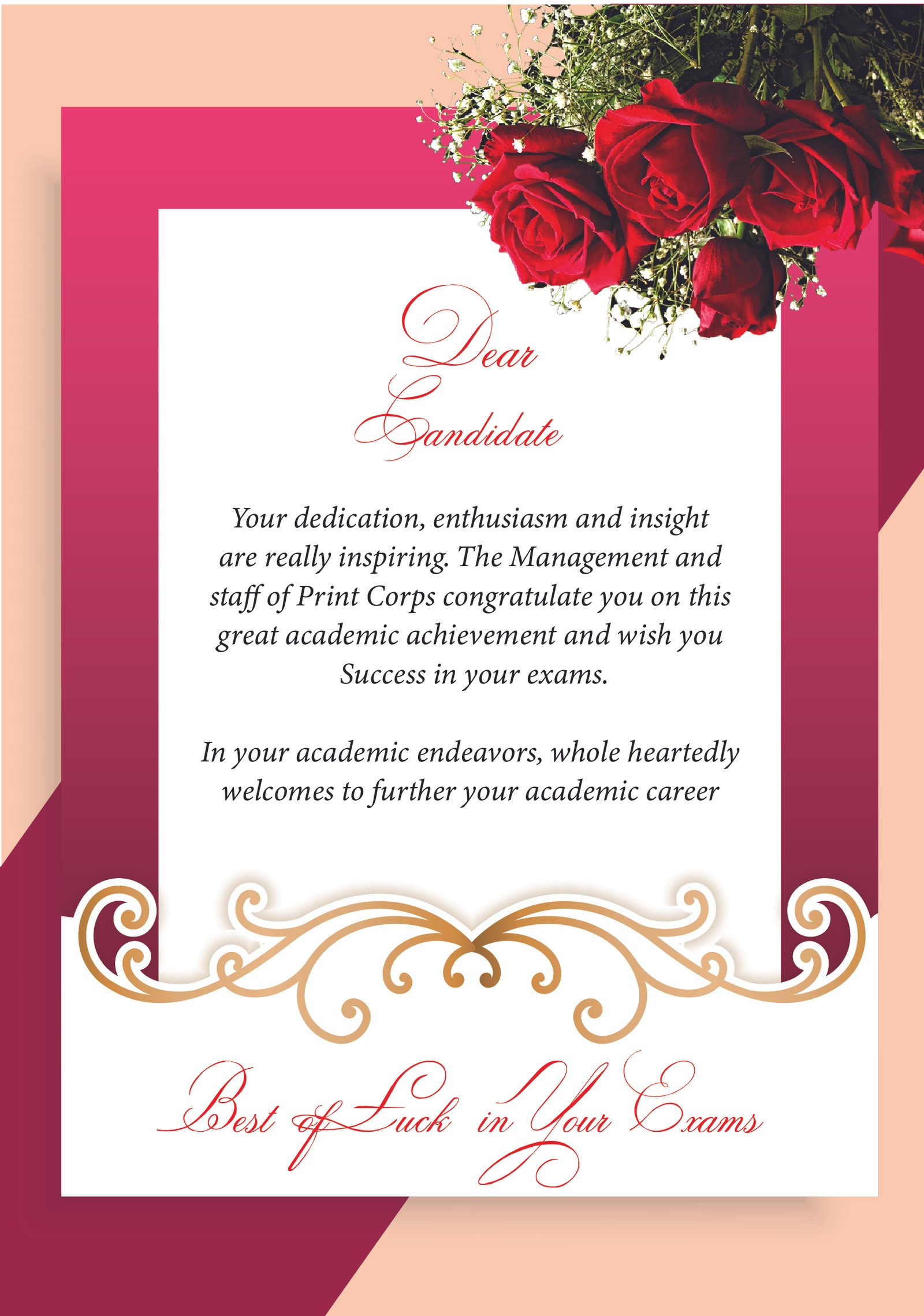 Customized Success Cards & Gifts sample 4